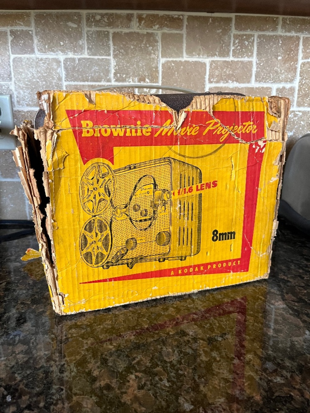 Vintage Kodak Brownie 8mm Movie Projector